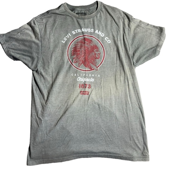 280-Levi's grey and red t-shirt
XL
#levis #distressed - Picture 1 of 5